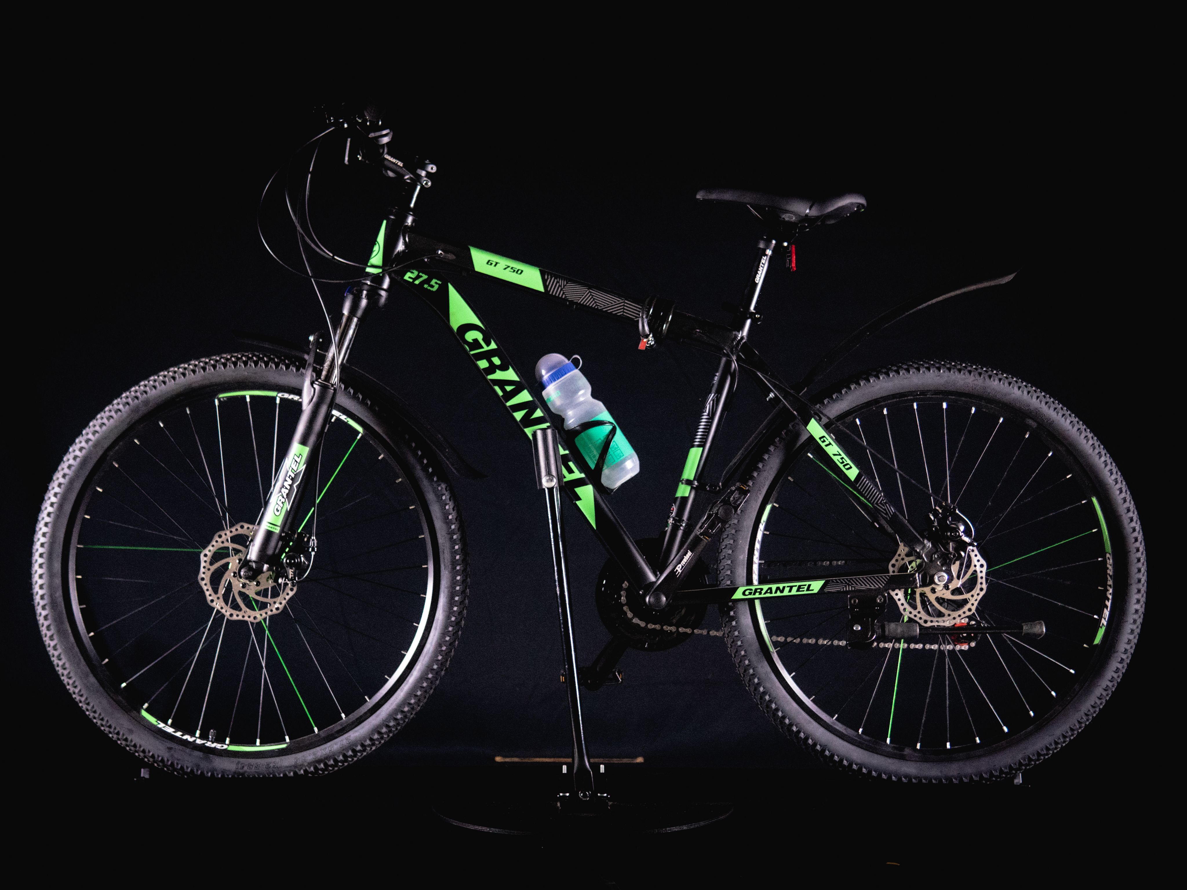 Велосипед горный	Grantel 750 27.5/21 Black/Green