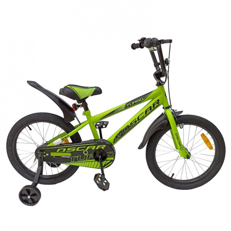 Велосипед 18 OSCAR TURBO 2023 Light-Green new