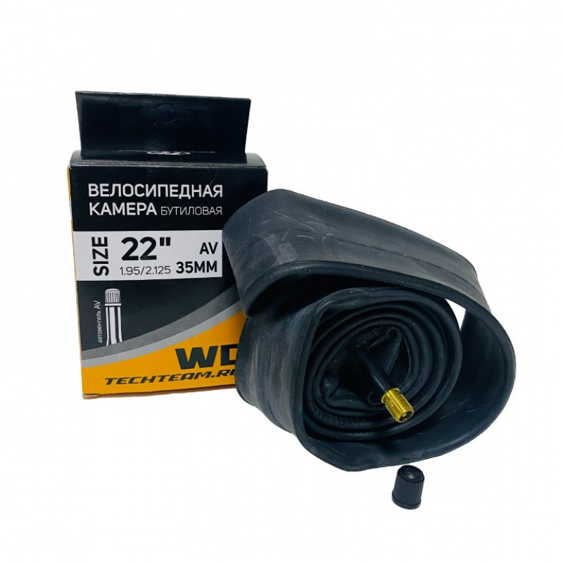 Велокамера 22 WD 22*1.95/2.125 AV-35mm, автонипель