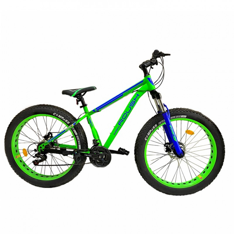 Велосипед 26 Fat bike Roush 26FMD250-2 зелёный