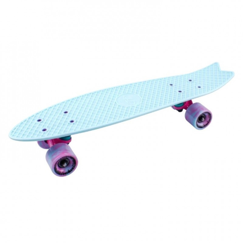 Скейтборд ТТ Fishboard 23 sky blue 1/4 TLS-406