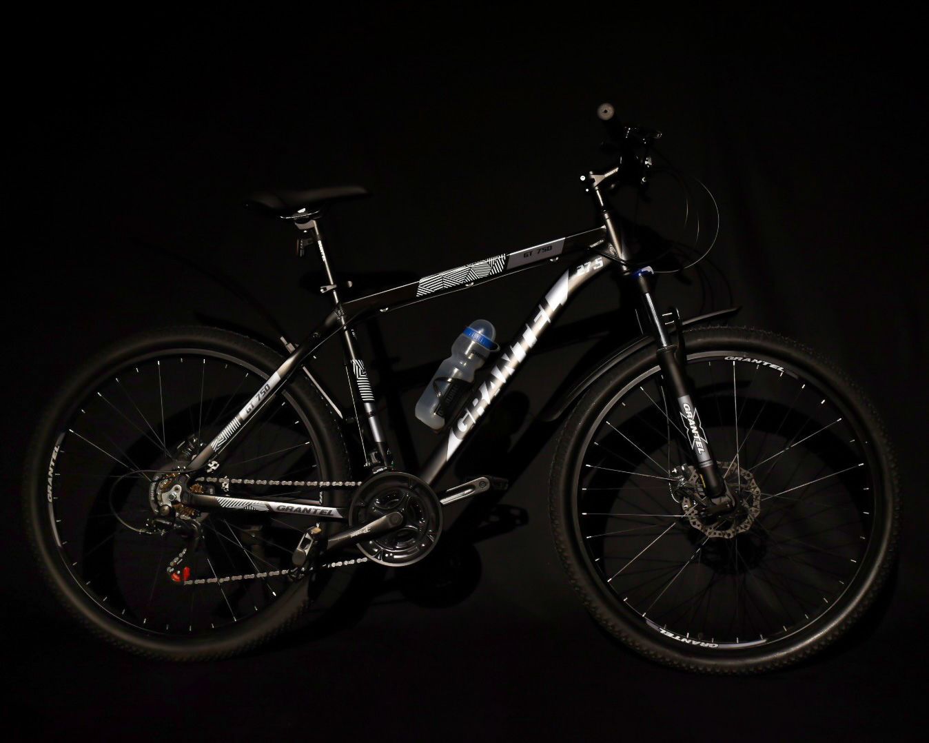 Велосипед горный	Grantel 750 27.5/21 Black/Grey