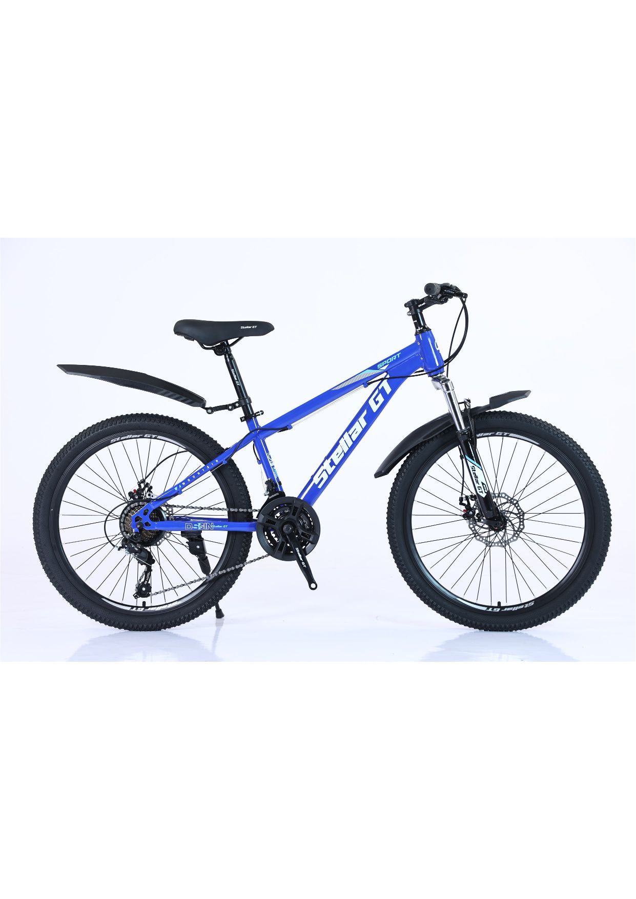 Велосипед подростковый горный Stellar Blue
