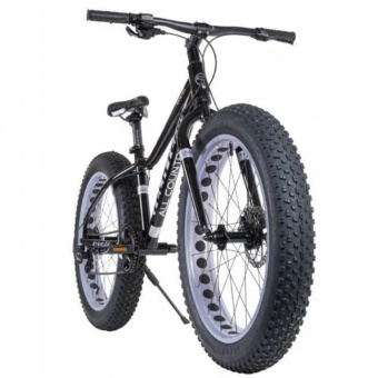 Велосипед 24 Fat bike Garet 24"х14" Fat bike (Р) чёрный 2023