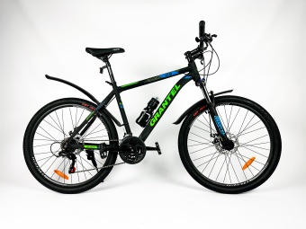 Велосипед горный	Grantel Black/Blue/Green