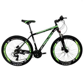 Велосипед 27,5 Roush 27HD210 19" AL PRO-3 зелёный матовый