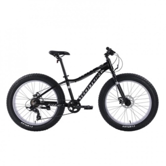 Велосипед 24 Fat bike Garet 24"х14" Fat bike (Р) чёрный 2023